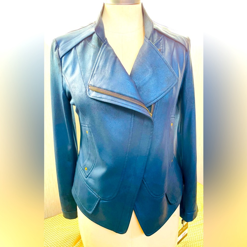 “SOLD”.    Clara sun woo metallic, A symmetric jacket. Brand new, size S
